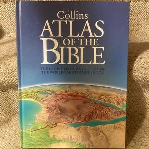 Book (Hardback): Collins Atlas of the Bible, The Land, Events and People